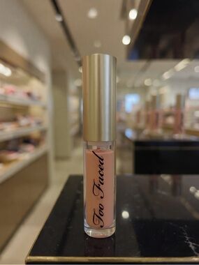 Too Faced Liquid Lipstick — Soft Nude Pink